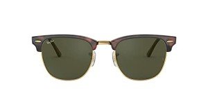 Ray-Ban Clubmaster Square Sunglasses - Gold Tortoise