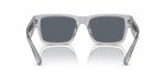 Prada Blue Rectangular Sunglasses for Men