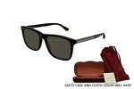 Gucci Polarized Square Sunglasses with iWear Kit