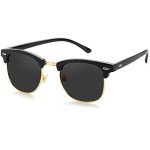 Kursan Classic Polarized Semi-Rimless Sunglasses