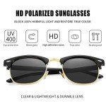 Kursan Classic Polarized Semi-Rimless Sunglasses