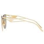 Prada Pale Gold Metal Fashion Sunglasses