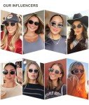 SOJOS Retro Oval Sunglasses for Women - UV400