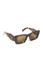 Prada Women's Honey Tortoise Sunglasses - 0PR 08YS
