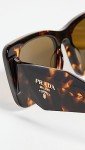 Prada Women's Honey Tortoise Sunglasses - 0PR 08YS