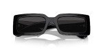 Dolce & Gabbana Women's Shiny Black/Grey Sunglasses