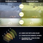 Retro Steampunk Polarized Sunglasses with Yellow Lens