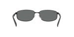 Ray-Ban Black Frame Sunglasses with Green Lenses