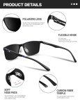 BIRCEN Men's Polarized UV Protection Sunglasses
