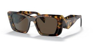 Prada PR 08YS Havana Honey Sunglasses 51mm