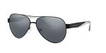 A|X Armani Exchange Black Aviator Sunglasses 59mm