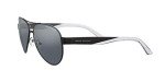 A|X Armani Exchange Black Aviator Sunglasses 59mm