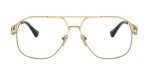 Versace VE1287 Gold Pilot Sunglasses for Men
