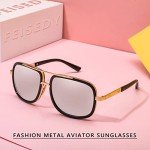 Retro Aviator Sunglasses for Men and Women