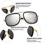 Retro Aviator Sunglasses for Men and Women