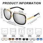 Retro Aviator Sunglasses for Men and Women