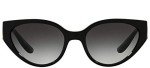 Dolce & Gabbana Women's Round Sunglasses in Black