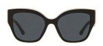 Tory Burch Black Sunglasses with Ivory Trim