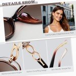 Trendy Oversized Polarized Designer Sunglasses for Women