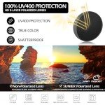 Trendy Oversized Polarized Designer Sunglasses for Women