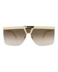 Saint Laurent Shield-Frame Sunglasses for Chic Style