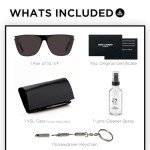 Saint Laurent Oversized Women's Sunglasses with Kit