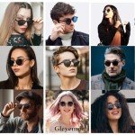 Gleyemor Retro Polarized Round Sunglasses for All