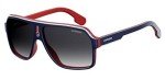 Carrera CA1001/S Blue Red Aviator Sunglasses Bundle