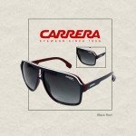 Carrera CA1001/S Blue Red Aviator Sunglasses Bundle