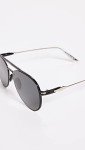 Prada Matte Black Aviator Sunglasses