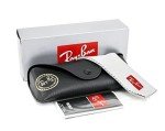 Ray-Ban RB2180 Grey Green Round Sunglasses Bundle