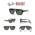 Ray-Ban Corrigan RB4397 Irregular Square Sunglasses + Kit