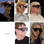 Trendy Oversized Anagram Sunglasses for All