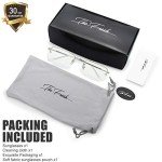 Fresh Minimalist Small Rectangular Sunglasses - Silver