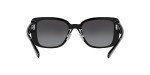 Coach Black and Grey Gradient Sunglasses 54mm