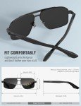 LUENX Polarized Aviator Sunglasses for Men