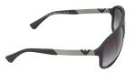 Emporio Armani EA4029 Square Sunglasses - Black/Grey