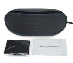 Emporio Armani EA4029 Square Sunglasses - Black/Grey
