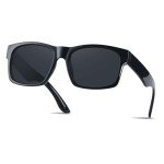 LYZOIT Oversized Polarized Sunglasses for Big Heads