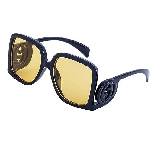 Personalized Large Frame Women's Sunglasses with Logo