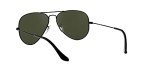 Ray-Ban Classic Aviator Sunglasses, Black/G-15 Green