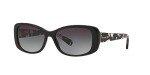 Coach 8168 Black/Grey Gradient Sunglasses, 56mm