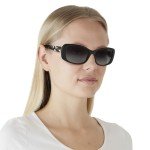 Coach 8168 Black/Grey Gradient Sunglasses, 56mm