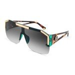 FEISEDY Square Flat Top Shield Sunglasses