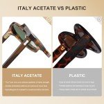 CARFIA Polarized Men's Retro Round Sunglasses