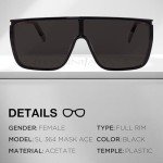 SAINT LAURENT SL 364 Mask Ace Sunglasses Bundle