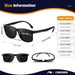 Kimorn Polarized Sports Sunglasses for Active Lifestyles