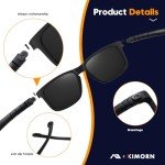 Kimorn Polarized Sports Sunglasses for Active Lifestyles