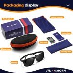 Kimorn Polarized Sports Sunglasses for Active Lifestyles