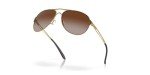 Oakley Women's Aviator Sunglasses in Gold/Brown Gradient